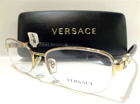 versace gold frame glasses men's|versace men's designer glasses frames.